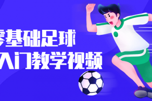 零基础足球新手入门教学视频