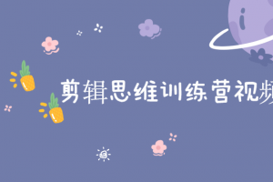 剪辑头脑训练营视频教程