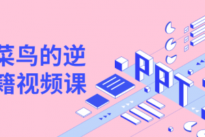 PPT菜鸟的逆袭秘笈视频课