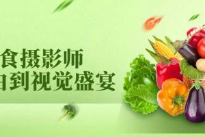美食摄影师从小白到视觉盛宴