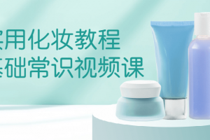 适用化妆教程基础知识视频课