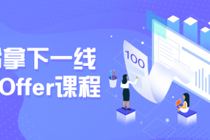轻松拿下一线大厂Offer课程
