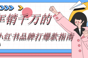年销万万的小红书品牌打爆款指南