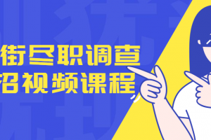 华尔街尽职调查50招视频课程