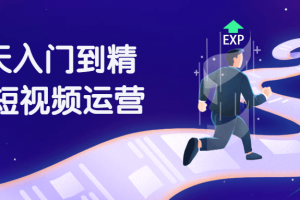 7天入门到精通短视频运营