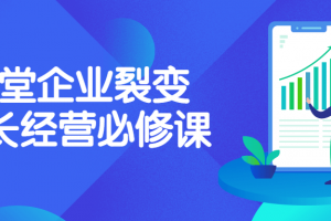 17堂企业裂变增长经营必修课