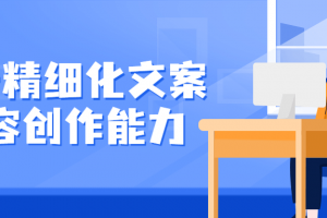 提升精细化文案内容创作能力