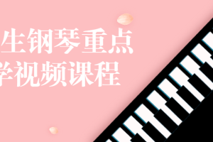 李迪生钢琴重点教学视频课程