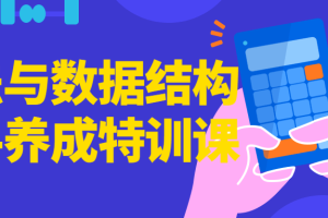 算法与数据结构高手养成特训课