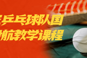 国家乒乓球队国手尹航教学课程