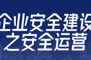 企业安全建设之安全运营