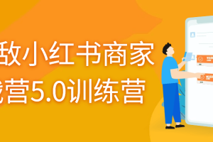 谢无敌小红书商家实战营5.0训练营