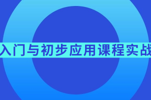 基础入门与初步应用课程实战课程